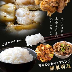 【りんご苑】伝統の味 塩にんにくホルモン 1.44kg(180g×8) 国産豚大腸使用！ F2Y-6198