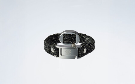 【Size19cm】ザオラル・リカバリーαバンド BK/SI｜横浜市 高機能 ブレスレット アクセサリー APY0014VC02
