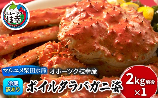 
                  ［冷蔵でお届け］訳あり タラバガニ 姿 2kg前後【オホーツク枝幸産】【 チルド 蟹 カニ タラバガニ たらば たらば蟹 北海道 オホーツク 枝幸 】
                