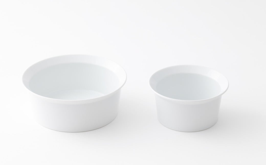 
                  【セット】【1616 / arita japan】有田焼／TY Round Bowl White　120・160サイズ　2客セット
                