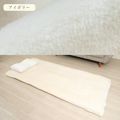 ふるさと納税 橋本市 【訳あり】 シーツ 敷き毛布 極暖 かんたん ブルー シングル コットン100% 布団用 |  | 02