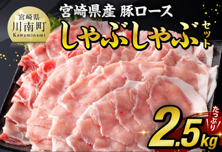 宮崎県産豚 ロース しゃぶしゃぶ 2.5kg (500g×4,+500g期間限定) 【 肉 豚肉 国産豚肉 九州産豚肉 宮崎県産豚肉 豚しゃぶ 焼肉 焼きしゃぶ 豚肉ロース 豚肉スライス セット 豚肉薄切り 豚肉 送料無料 豚肉セット 豚肉 期間限定 豚肉 】