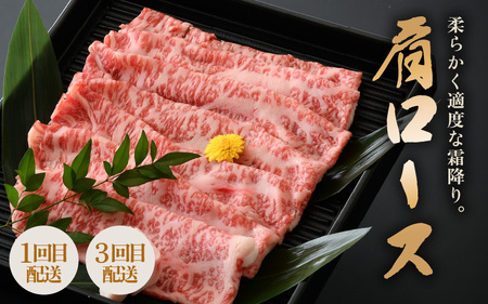 定期便 ≪3ヶ月連続お届け≫ 肉の定期便 和牛 食べ比べ計1.6kg以上【牛肉 黒毛和牛 黒毛和種 黒毛 和牛 国産 国産牛 肩ロース すき焼き しゃぶしゃぶ ヒレ 毎月届く お楽しみ 父の日 母の日