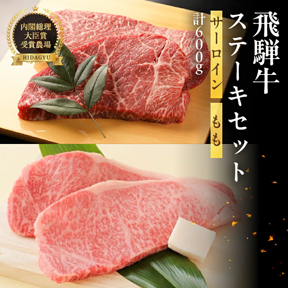 飛騨牛サーロインステーキ・飛騨牛ももステーキセット2