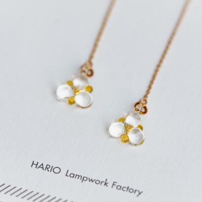 ふるさと納税 古河市 こがこもれびあーと ホタル ピアス ネックレス | ハンドメイド 手作り 職人 おしゃれ 繊細 耐熱 |  | 01