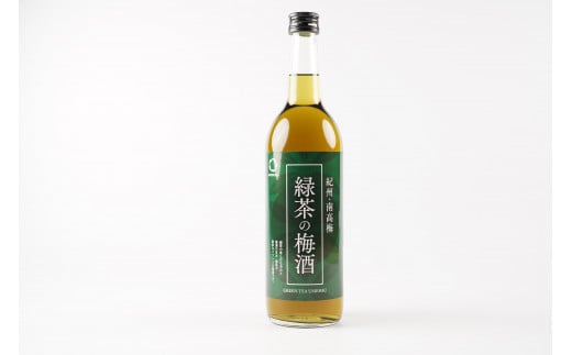 緑茶の梅酒 720ml 中野BC UMESHUfor