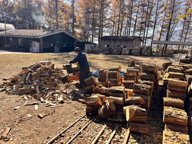 薪 信州産 広葉樹の薪 薪1箱 約20キロ 薪長さ：35cm【008-28】