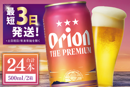 オリオンビール ザ・プレミアム 500ml × 48缶 (DQ019)