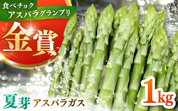 
                  【2026年6月～発送】身体にやさしい こだわり 夏芽 アスパラガス 約1kg【ひがじま農園】 野菜 アスパラガス グリーンアスパラ 旬 とれたて お取り寄せ 産地直送 小分け 保存 送料無料  佐賀県 白石 [ICW003]
                