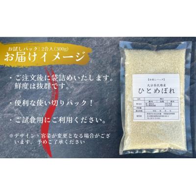 ふるさと納税 玖珠町 【令和7年産 新米】【お試しパック 精白米 2合入】【大分県玖珠産 ひとめぼれ】 |  | 03