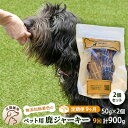 【ふるさと納税】（定期便9回）千葉県で獲れた鹿ペット用ジャーキー(2個セット）100g　定期便・ ペット用品 ペットフード ペットのおやつ おやつ ご褒美 猫用 犬用 無添加 無着色 鹿肉 鹿肉ジャーキー