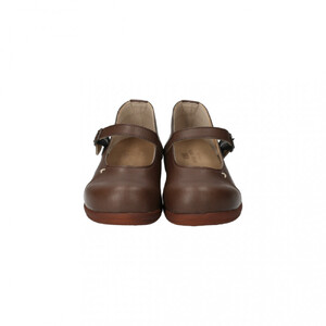 1本ベルトコンフォートシューズ｜ブラウン L(24.0cm) レディース スリッポン 幅広 甲高 外反母趾 ゆったり幅 大人気 靴