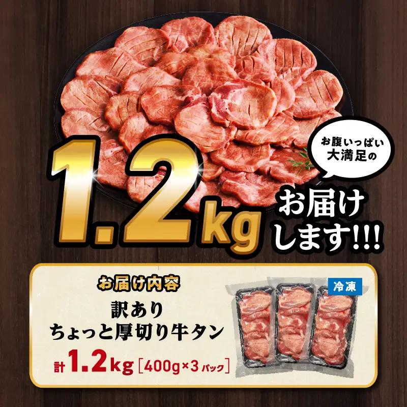牛タン 厚切り 牛タン[訳あり]