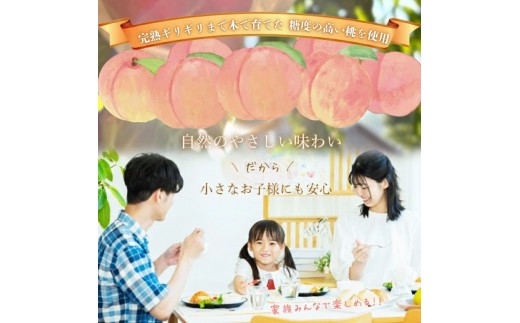 農家のこだわり桃ジャム ＜添加物不使用・おうち用パウチ＞ お試し桃ジャム　2個  / あおぞらふぁーむ 桃 完熟 ジャム 無添加 かつらぎ町 高野山麓 和歌山県【aozf009】