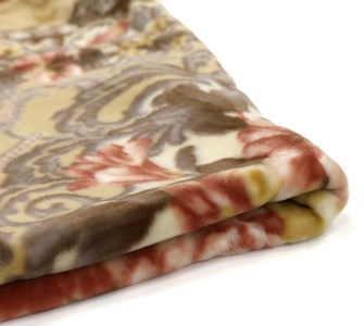 洗える マイヤー衿付合わせ毛布 シングルサイズ(約140×200cm) BSM-123 [1166]