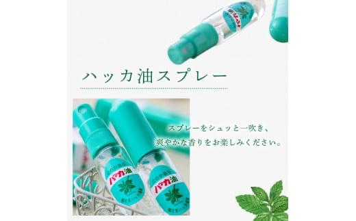 ハッカ油スプレー10ml 1本と詰替リフィル1本 ( ミント スプレー 消臭スプレー 携帯用 詰替え 薄荷 消臭 リフィル 爽快 アロマオイル 天然由来 マスク ハンカチ 爽快感 キャンプ ゴルフ 釣り アウトドア )【007-0024】