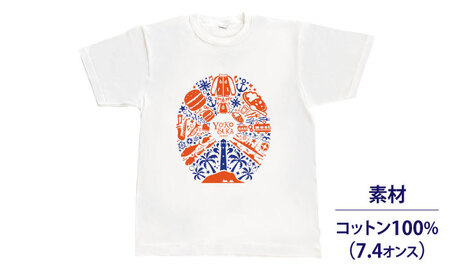 【サイズ：L、カラー：白】スカT（横須賀Tシャツ）【株式会社ブランブランシュ】[AKGE001-5]