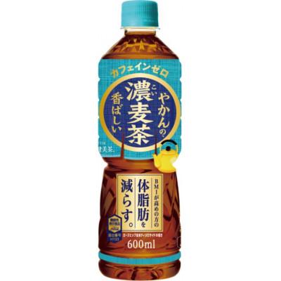 ふるさと納税 砺波市 爽健美茶やかんの濃麦茶600mlPET×24本