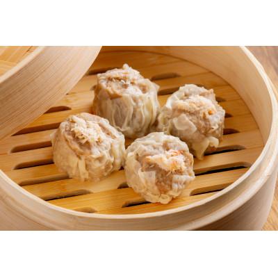 ふるさと納税 長万部町 北海道産大きなズワイ入り味噌焼売　4個入り×6パック