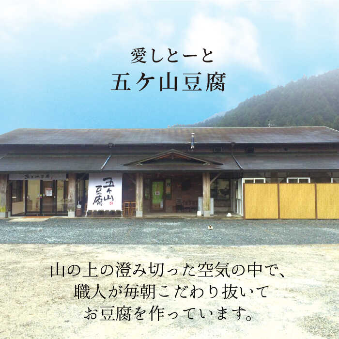 ＜3回定期便＞濃厚な一番搾り豆乳500ml×5本セット【五ケ山豆腐・株式会社愛しとーと】 [FBY022]