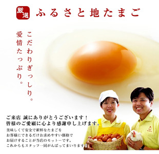 二つ星☆☆卵 【12ヶ月定期便】ふるさと地たまご計360個（30個×12回）1回あたり5個破損補償含む