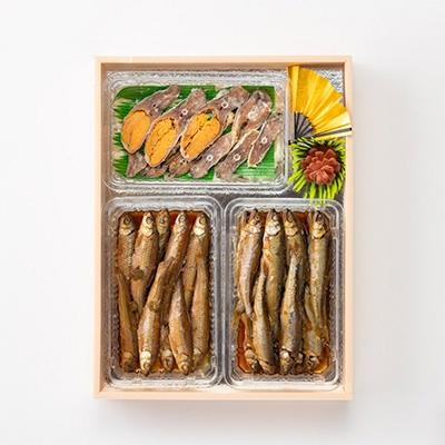 ふるさと納税 大津市 びわ湖産　ふなずし・本もろこ・あゆ山椒煮セット