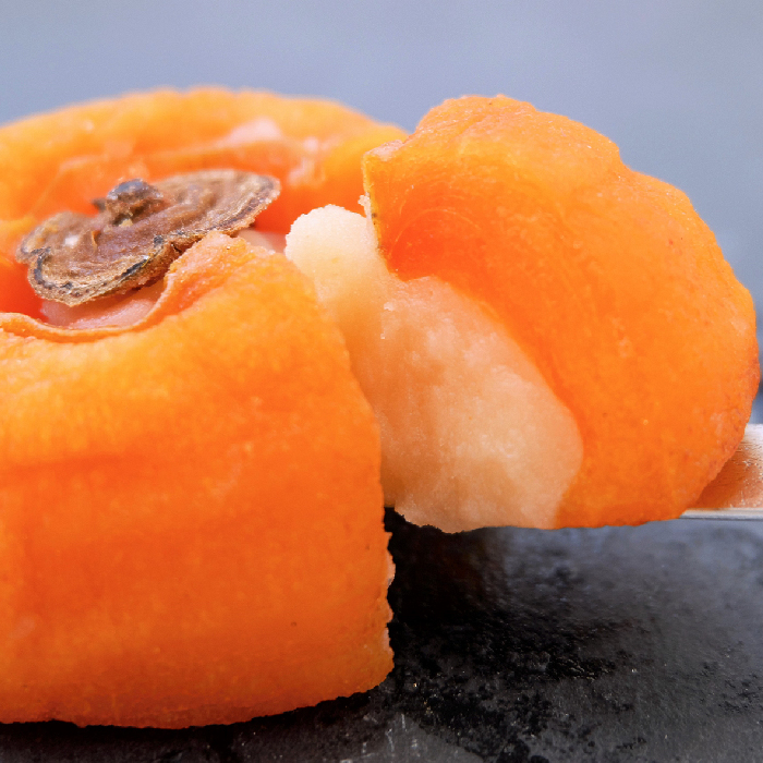 【冬季限定】共楽堂 「柿中柚香（かきなかゆうか）」 （12個入） 和菓子 まんじゅう 饅頭 あんぽ柿 柿 018007