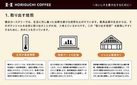 <スペシャルティコーヒー>こだわりの厳選ブレンド3種セット(100g×3種:豆のまま)