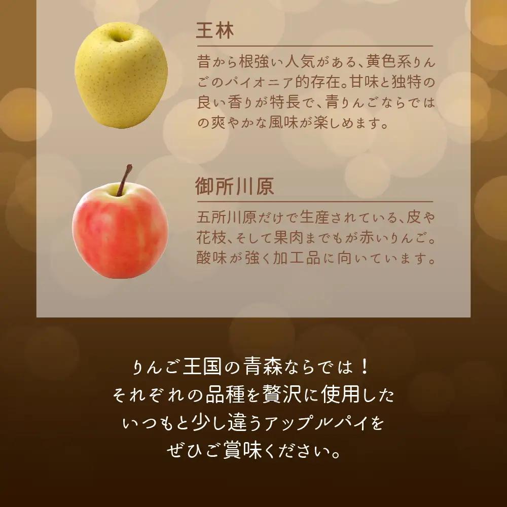 アップルパイ ８個（5種）セット【食べ比べ_個包装_青森りんご_詰合せ_五所川原市】