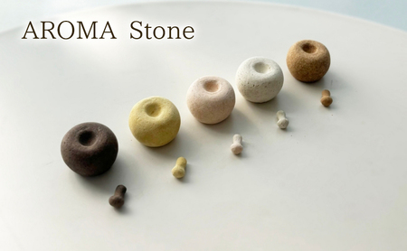 ディフューザー AROMA Stone アロマストーン 精油 ディフューザー【りんご型】 えごま搾りかす