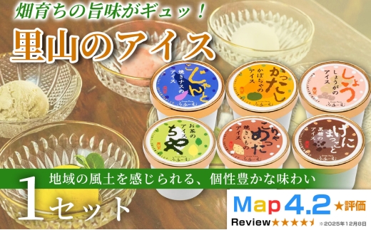里山のアイス 100ml×6個 アイスクリーム シャーベットアイス 人気 ご当地アイス 高知県 なす 焼きナス かぼちゃ 焼き芋 焼きいも お茶 黒糖 しょうが 濃厚 お菓子 スイーツ デザート カップアイス ジェラート 手作り ホームパーティー バラエティ お取り寄せ おもてなし 詰め合わせ 贈り物 贈答 冷凍 ギフト プレゼント ロングセラー リピート 安芸市 高知県