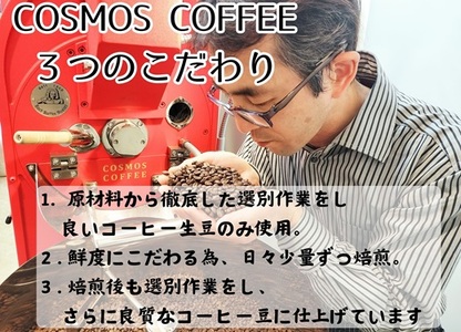 飲みごろコスモスブレンド 250g 静岡県牧之原市 自家焙煎珈琲屋コスモス
