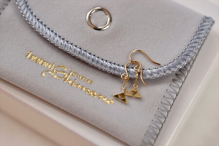 小田原北條 三つ鱗ピアス(フック小ペア)【 ジュエリー アクセサリー 神奈川県 小田原市 】