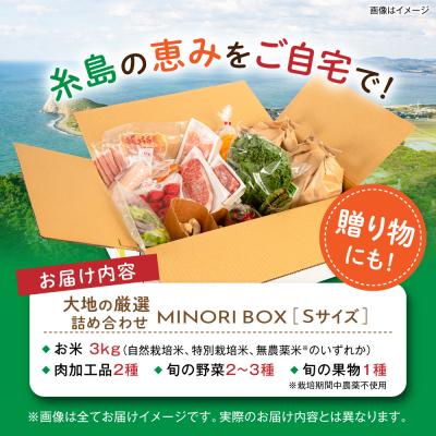 ふるさと納税 糸島市 糸島産 肉 米 野菜 果物 厳選詰め合わせ MINORI BOX S [AOP007] |  | 03