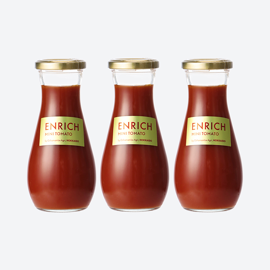 ＜ENRICH MINITOMATO＞エンリッチミニトマトケチャップ 210ml×3本