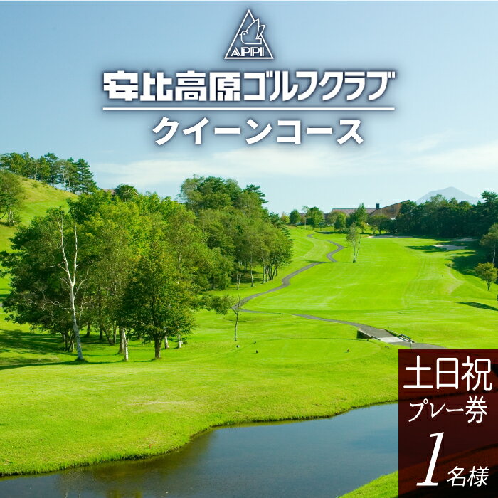 【ふるさと納税】 安比高原ゴルフクラブ クイーンコース 土日祝 ゴルフ プレー 利用券 1名様 ／ CC 安比高原 大自然 プロゴルフ チケット ゴルフ場 スポーツ ゴルフクラブ カントリークラブ プレゼント ギフト 父の日 誕生日 父親 祖父 お父さん 岩手県 八幡平市 送料無料