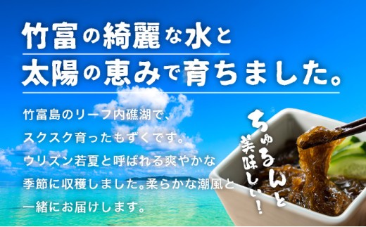 竹富島産　塩もずく 500g×6パック