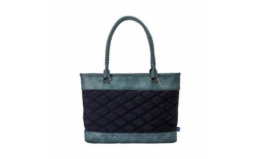 豊岡鞄　GROW 育てる鞄　AGING TOTE ftB （ディープブルー）