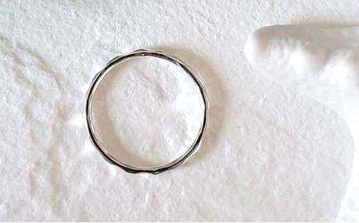 シルバーリング 槌目リング 1.8㎜ 選べるサイズ  アクセサリー 指輪 アクセサリー ジュエリー シルバー リング レディース メンズ ペア シンプル 一点もの 華奢リング ピンキーリング プレゼン