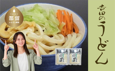 【吉田のうどん】　3人前平袋 ×2パック　｜うどん　麺