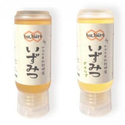 ふるさと納税 和泉市 【2種】いずみつ(百花蜜)&amp;アカシア 200g&amp; 食べ比べプラセット　倒立型 蜜切れ抜群ボトル