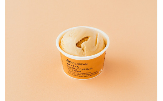 HiO ICE CREAM　＜全3回定期便＞美瑛シングルオリジンミルク　塩キャラメル　フローラルチョコレート　3種12個を月１回お届け（３か月連続））