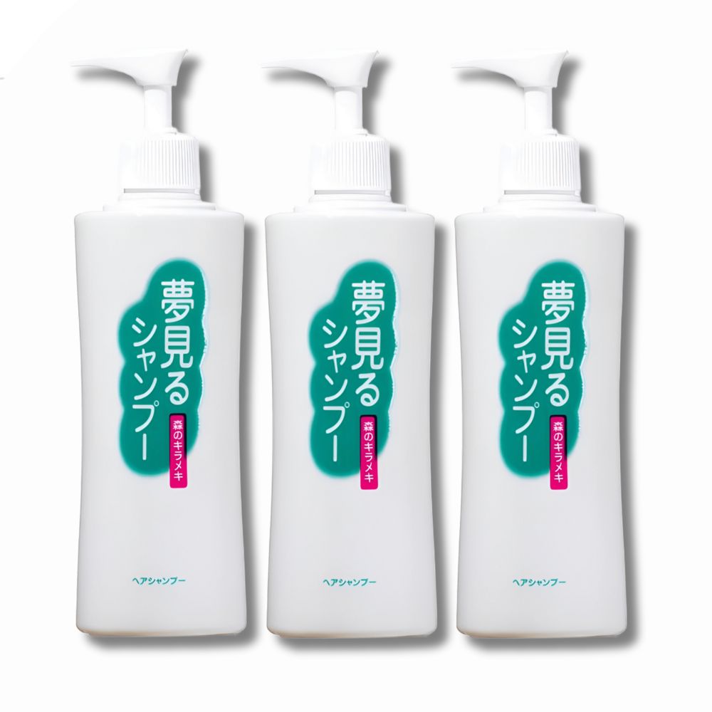 100%天然のヘアシャンプー「夢見るシャンプー」300ml×3本セット_イメージ2