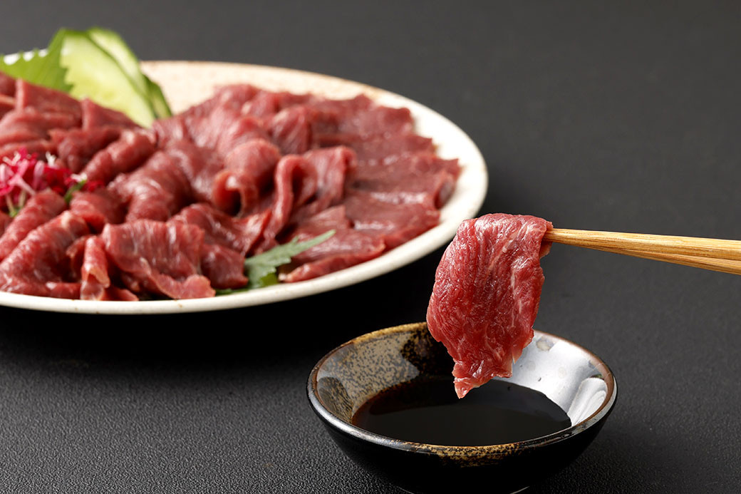 【フジチク ふじ馬刺し】カット不要！切れてる馬刺し！50g×10人前