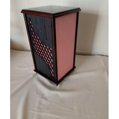 ふるさと納税 葛城市 紫檀　行灯(網目模様) |  | 02