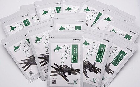 北海道福島町のパリパリこんぶ（10ｇ×13袋） ふるさと納税 人気 おすすめ ランキング こんぶ コンブ 昆布 真昆布 特産 一級品 高級 だし 出汁 おやつ おつまみ 健康 贈答 贈り物 ギフト プ