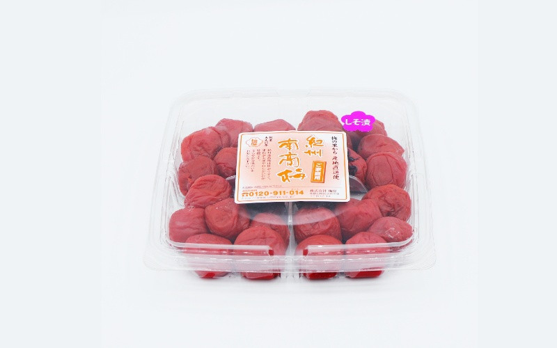 
                  ご家庭用紀州南高梅しそ漬け450g / 田辺市 紀州南高梅 南高梅 梅干し 梅干 梅 しそ梅 しそ漬け 家庭用 お家用【umy021-1】
                