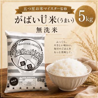 ふるさと納税 鳥栖市 がばいU米(うまい)【無洗米】5kg(鳥栖市)