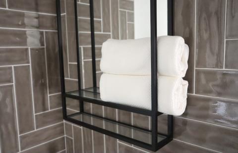 【スピード発送】【ハニカム織】バスタオル２枚セット