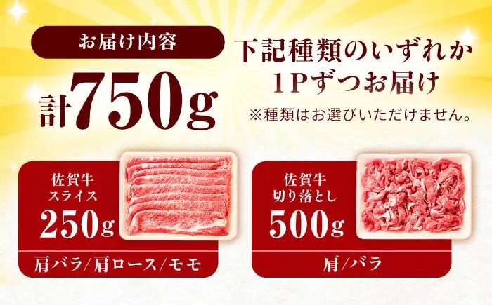 不揃い訳あり 佐賀牛 すきやきセット 750g すきやき 牛すき[FDB003]
